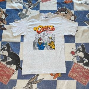 Vintage cheers Boston tee